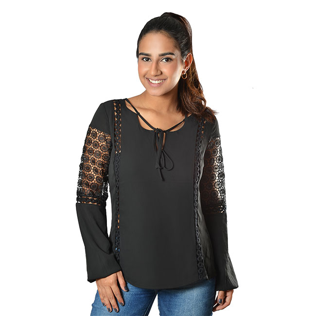 Camisa hindu negra